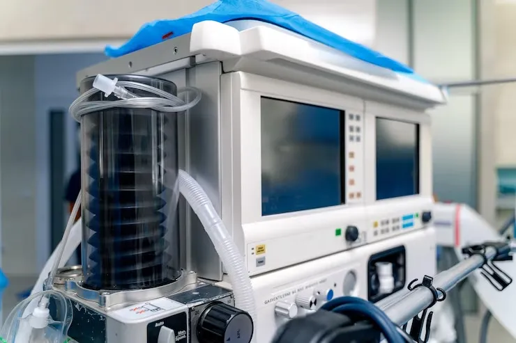 Imagem ilustrativa de Montagem do circuito de ventilação mecânica